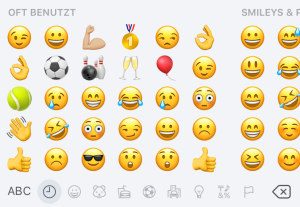 Emojis als TOP Thema